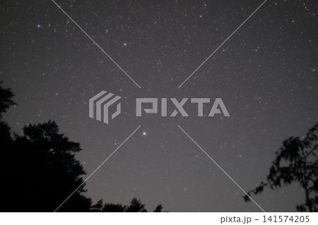 紀伊山地の星空 夜景 紀伊山地の星空 夜景 141574205