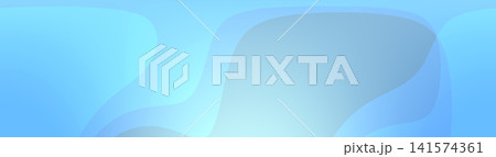 Abstract light blue banner background with smooth fluid shapes and subtle color transitions. Abstract light blue banner background with smooth fluid shapes and subtle color transitions. 141574361