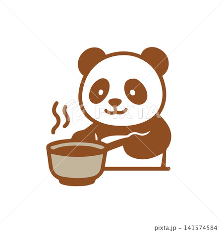 cute panda cooking cute panda cooking 141574584