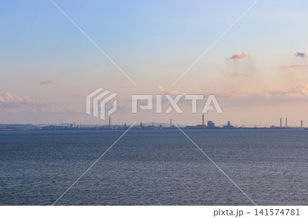 海ほたるから見た東京湾 海ほたるから見た東京湾 141574781
