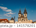 Historic Church in Prague Old Town Square 141578201