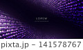 Elegant abstract background featuring a radiant purple light. 141578767