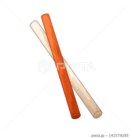 Illustration of Plastic Stick 141579295