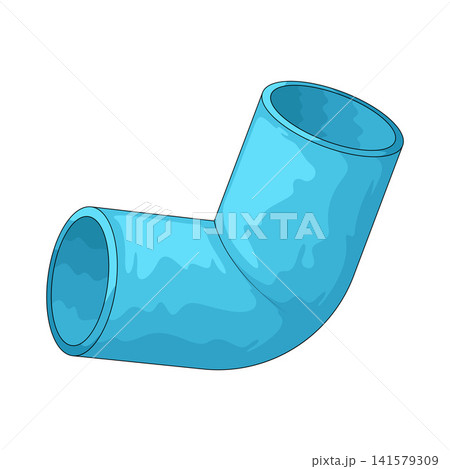 Illustration of Plastic Connector 141579309