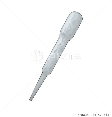 Illustration of Plastic Dropper 141579314
