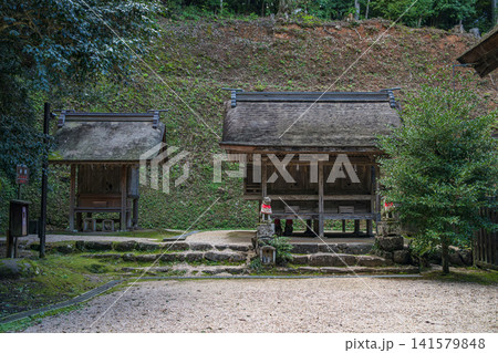 島根 神魂神社 境内社の貴布祢稲荷両神社と外山社 島根 神魂神社 境内社の貴布祢稲荷両神社と外山社 141579848