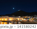 函館山に照らす月の光 141580242