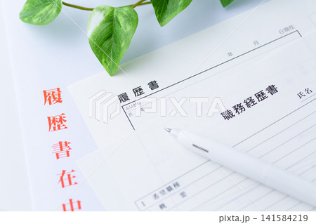 履歴書と職務経歴書 141584219