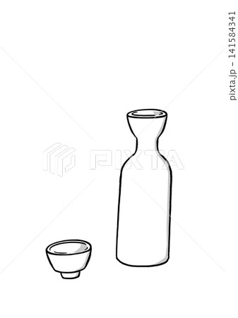 徳利とお猪口 141584341