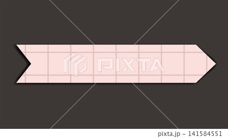 Paper notes stickers. Place for memo messages on paper sheets. Blank sticky place for to do list and office notice or information board 141584551