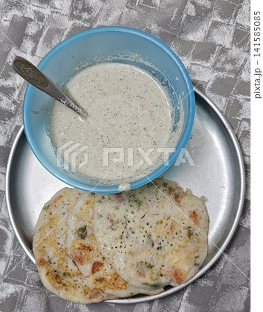 pancakes with sour cream pancakes with sour cream 141585085