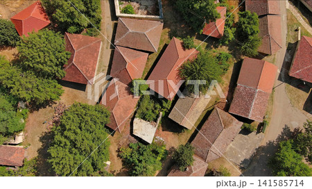 Old rustic vintage houses with wine cellars in Rogljevacke pivnice Old rustic vintage houses with wine cellars in Rogljevacke pivnice 141585714