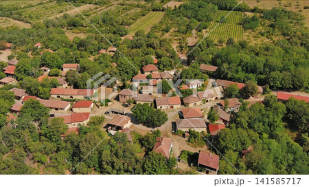 Old rustic vintage houses with wine cellars in Rogljevacke pivnice Old rustic vintage houses with wine cellars in Rogljevacke pivnice 141585717