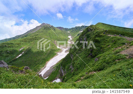 鳥海山(外輪山から見た新山山頂) 鳥海山(外輪山から見た新山山頂) 141587549