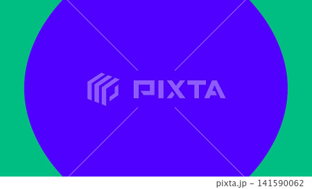 Abstract geometric design featuring a large purple circle centered on a green background, creating a bold and vibrant visual contrast in a minimalist style Abstract geometric design featuring a large purple circle centered on a green background, creating a bold and vibrant visual contrast in a minimalist style 141590062