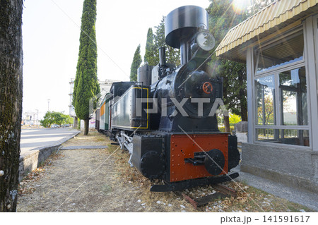 The heritage train Historical museum in Podgorica, Montenegro The heritage train Historical museum in Podgorica, Montenegro 141591617