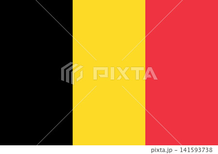 National Flag of Belgium. Vector illustration National Flag of Belgium. Vector illustration 141593738