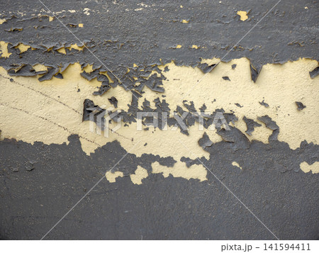 Peeling paint on wall texture distressed grunge background worn surface for design use. Peeling paint on wall texture distressed grunge background worn surface for design use. 141594411