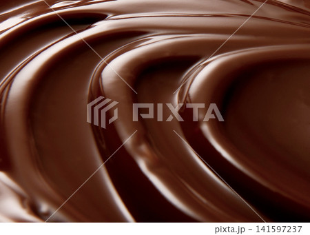 溶けたチョコレート 溶けたチョコレート 141597237