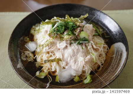 冷やししゃぶしゃぶそうめん 冷やししゃぶしゃぶそうめん 141597469