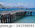 Damaged jetty 141598083