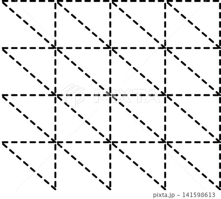 Dashed line geometric Dashed line geometric 141598613
