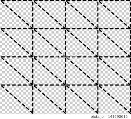 Dashed line geometric Dashed line geometric 141598613