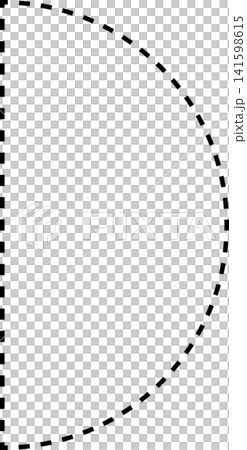 Dashed line geometric 141598615