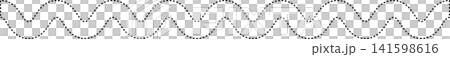 Dashed line geometric Dashed line geometric 141598616