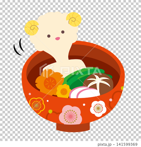 【中國十二生肖】關東風味的年糕湯(おうだしだ ... 【中國十二生肖】關東風味的年糕湯(おうだしだ ... 141599369