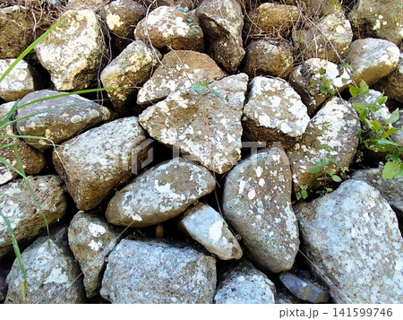 stack of arranged river stones stack of arranged river stones 141599746