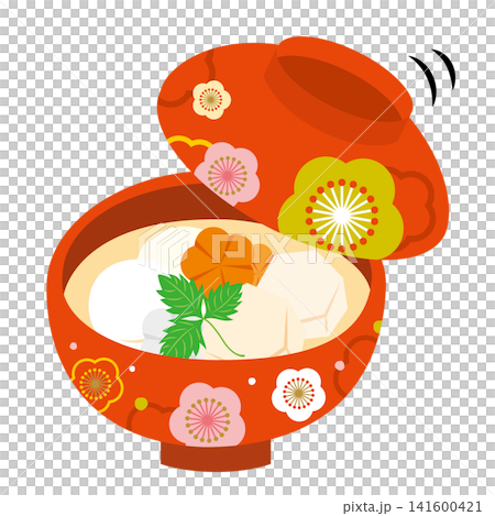 Illustration of Ozoni (Kansai style) Illustration of Ozoni (Kansai style) 141600421