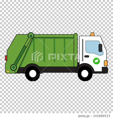 Green garbage truck illustration municipal waste management sanitation service recycling transport vehicle clip art Green garbage truck illustration municipal waste management sanitation service recycling transport vehicle clip art 141600515