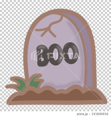 Halloween tombstone gravestone with BOO text and grass spooky graveyard monument for Halloween party invitation trick or treat autumn decor clipart isolated artwork illustration graphic design Halloween tombstone gravestone with BOO text and grass spooky graveyard monument for Halloween party invitation trick or treat autumn decor clipart isolated artwork illustration graphic design 141600838