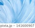 青地に白色の透け感ある抽象的背景　手描き　 141600907