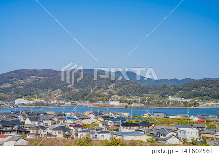 浜松市の三ヶ日と猪鼻湖の風景(静岡県) 浜松市の三ヶ日と猪鼻湖の風景(静岡県) 141602561
