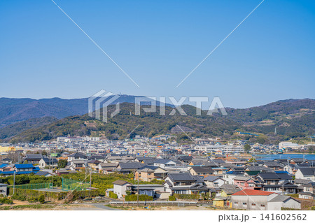 浜松市の三ヶ日と猪鼻湖の風景(静岡県) 141602562