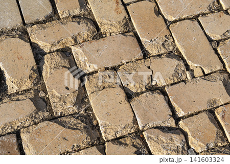 Old destroyed brickwork Old destroyed brickwork 141603324