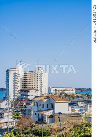 浜松市の三ヶ日温泉と猪鼻湖の風景(静岡県) 141603428