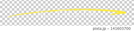 A simple, rough, hand-drawn yellow line - a sleek, speedy, horizontal underline design. A simple, rough, hand-drawn yellow line - a sleek, speedy, horizontal underline design. 141603700