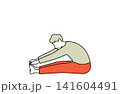 ストレッチする人2 141604491