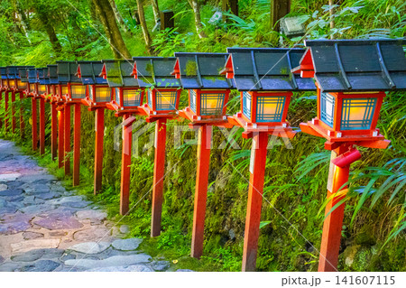 貴船神社 水の神様等のご利益：諸願成就,運気隆昌,縁結び,水難除け 141607115