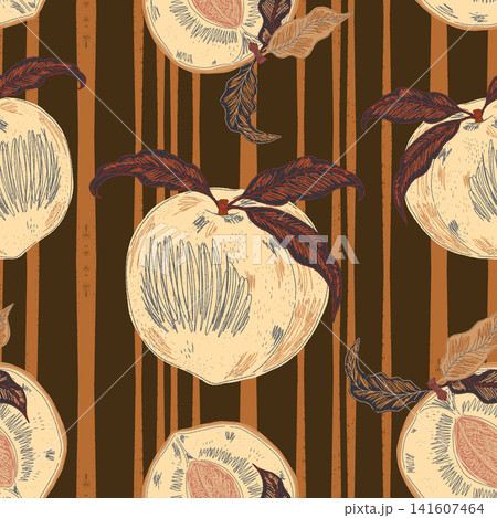 seamless pattern with apples seamless pattern with apples 141607464