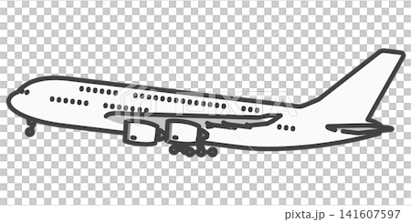 超大型客機起飛和降落的插圖;長途國際航班;航空圖片。 超大型客機起飛和降落的插圖;長途國際航班;航空圖片。 141607597