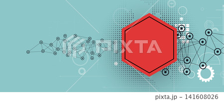 Technology neural connection background future of communication Technology neural connection background future of communication 141608026