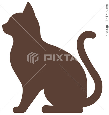 猫のシルエット 猫のシルエット 141609366