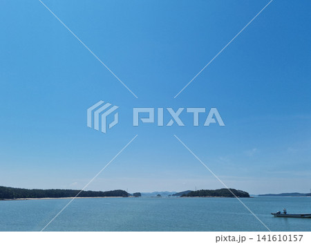 Blue sky and sea landscape. Blue sky and sea landscape. 141610157