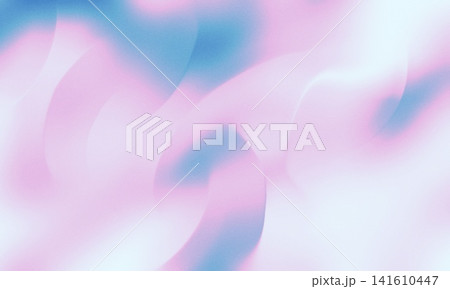Abstract Pastel Pink and Blue Swirl Background 141610447