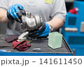 Production of vehicle parts in the automotive industry 141611450