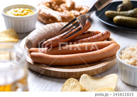 Traditional Oktoberfest food Traditional Oktoberfest food 141611815